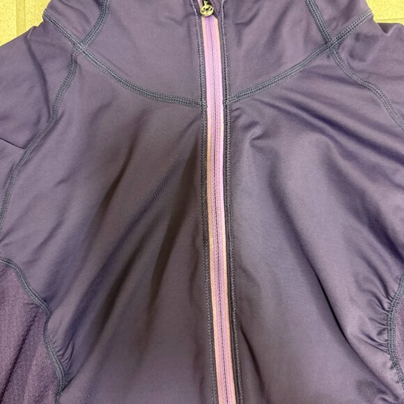 Lululemon Run: Wild 1/2 Zip Concord Grape Womens Size 4 - Picture 4 of 8
